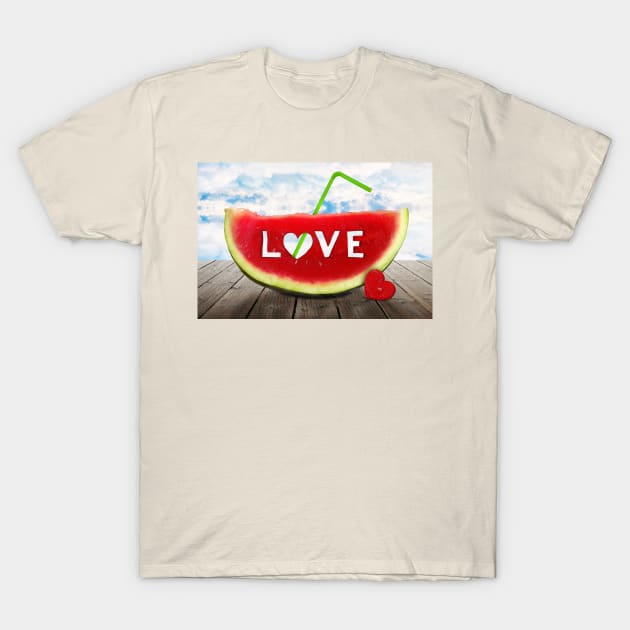 from summer with love T-Shirt by psychoshadow